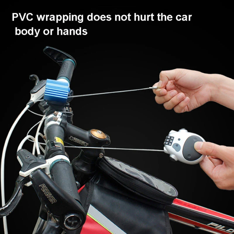 Anti-theft Telescopic Wire Lock - Image 3