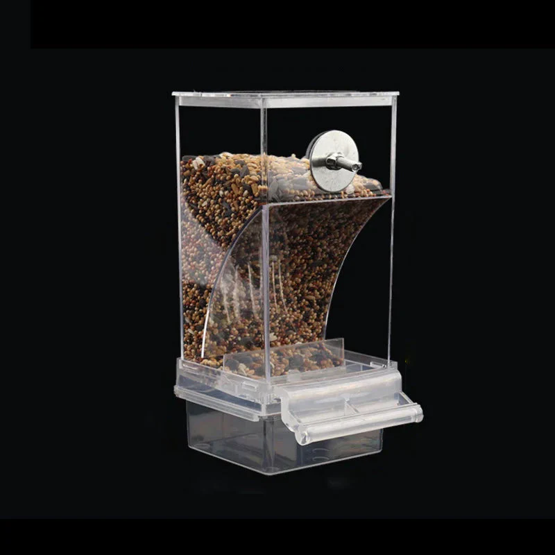 Automatic No-Spill Transparent Bird Feeder - Image 12