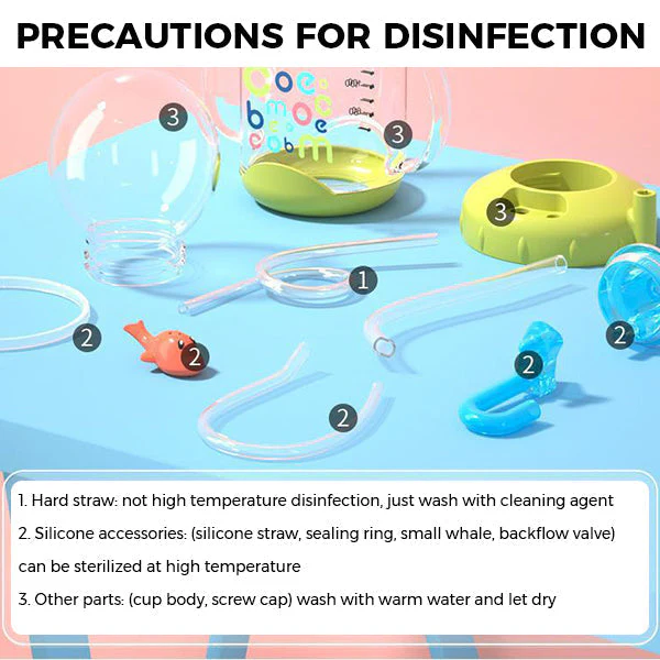 Baby Drinking Cup With Whale Squirt - Image 6