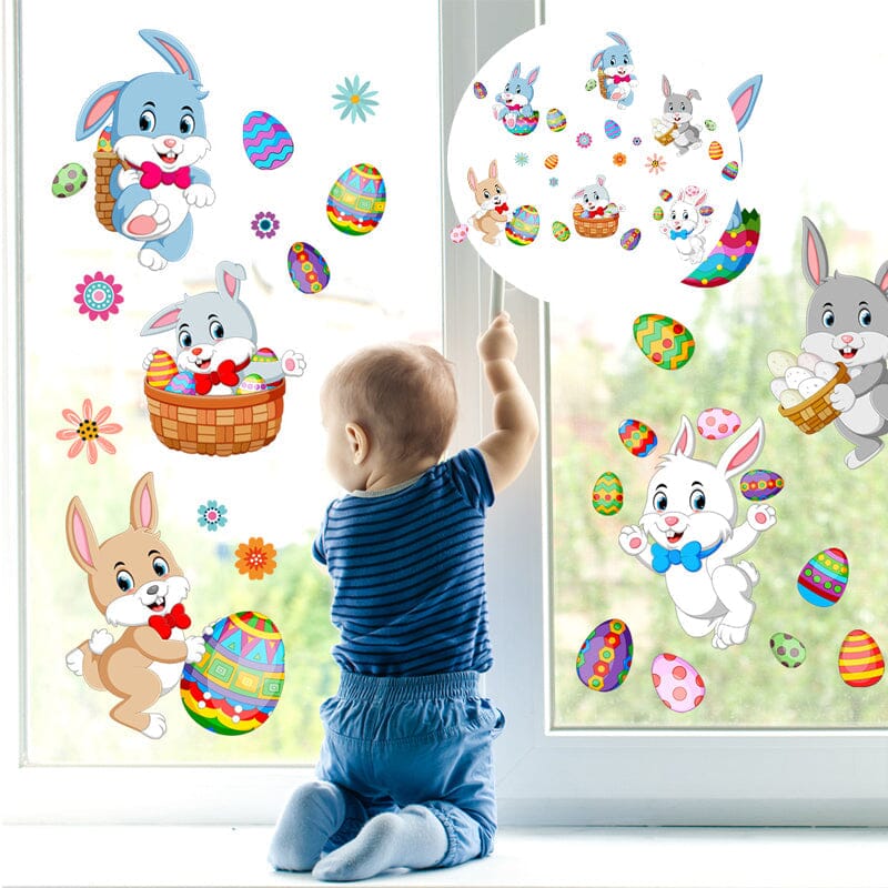 Bunny Egg Wall Sticker（2 pcs） - Image 11