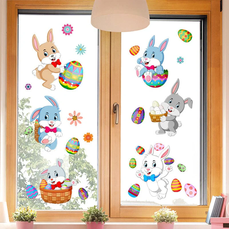 Bunny Egg Wall Sticker（2 pcs） - Image 4
