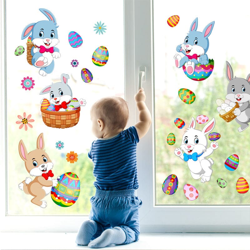 Bunny Egg Wall Sticker（2 pcs） - Image 5