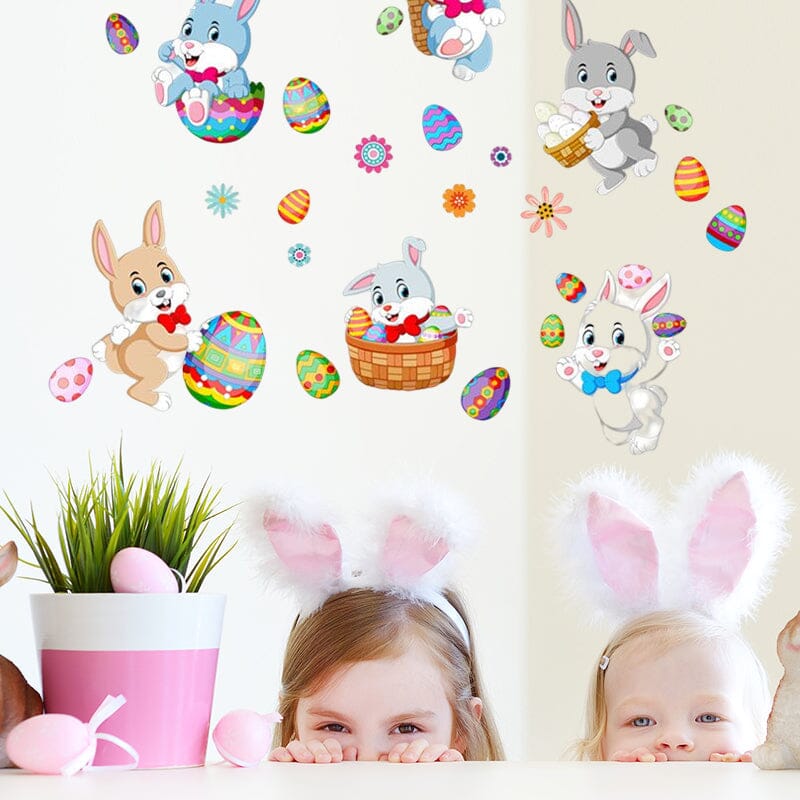 Bunny Egg Wall Sticker（2 pcs） - Image 9