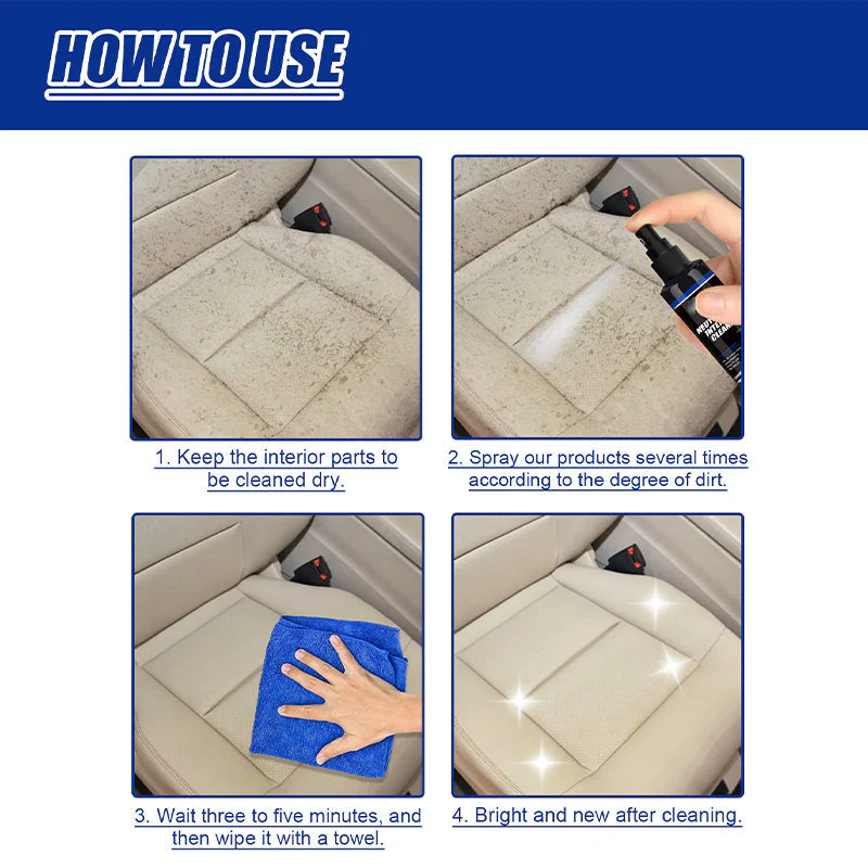 Car Interior Carpet Leather Full Effect Cleaner - Image 5