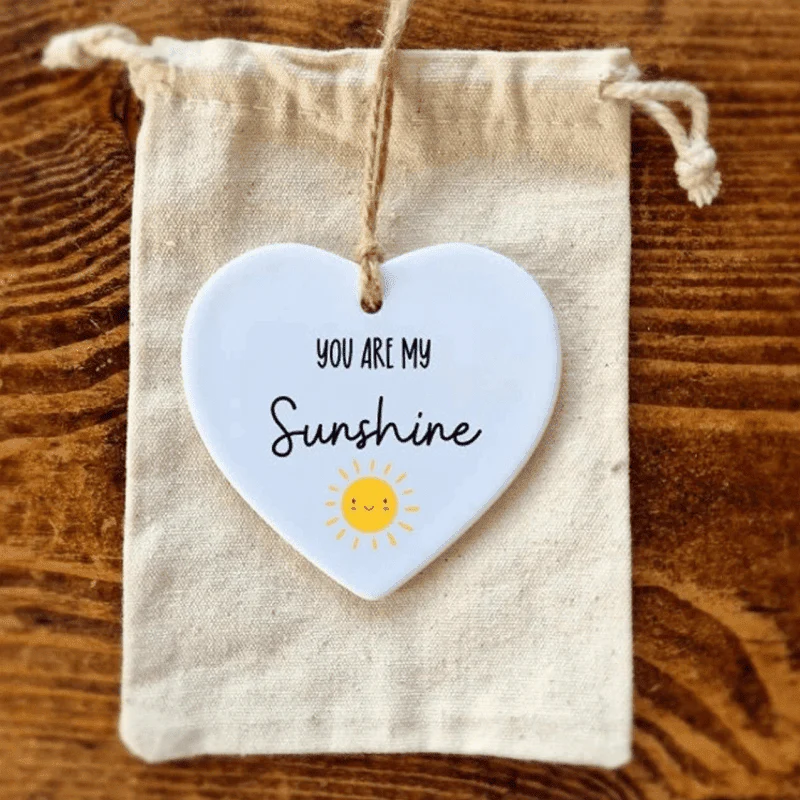 Ceramic Heart Quote card(GIft package) - Image 14