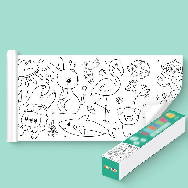 Children's Drawing Roll - Image 16