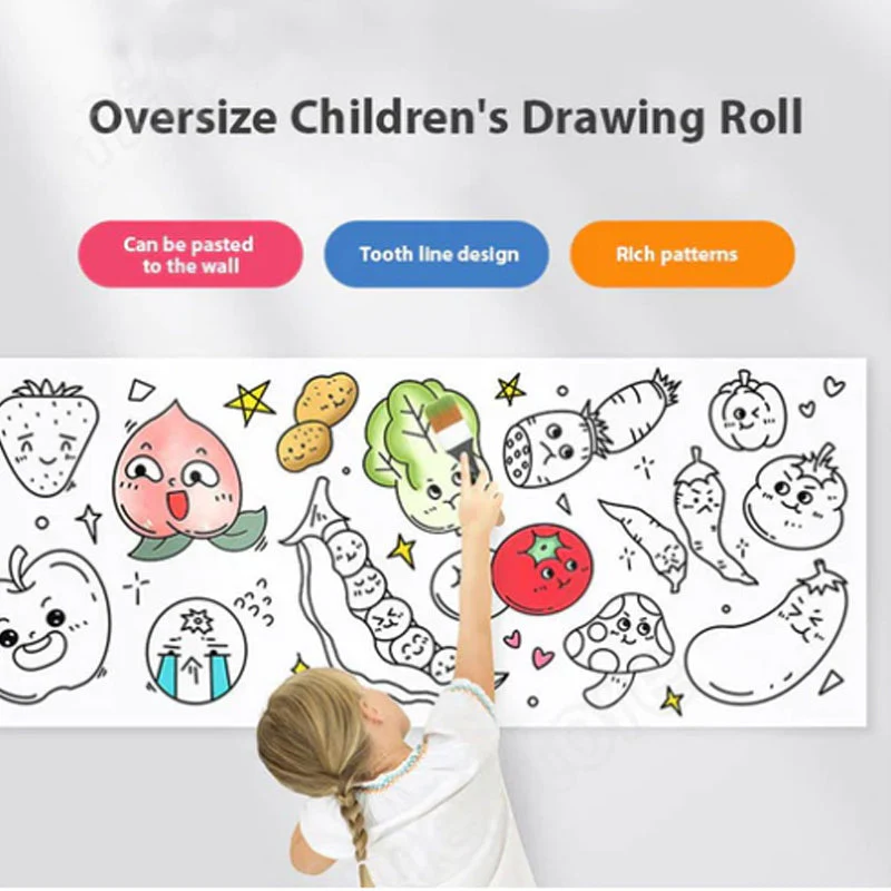 Children's Drawing Roll - Image 3