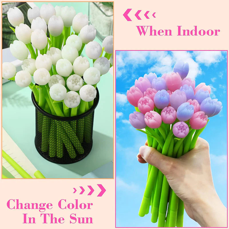 Color-changing Tulip Ballpoint Pens - Image 7