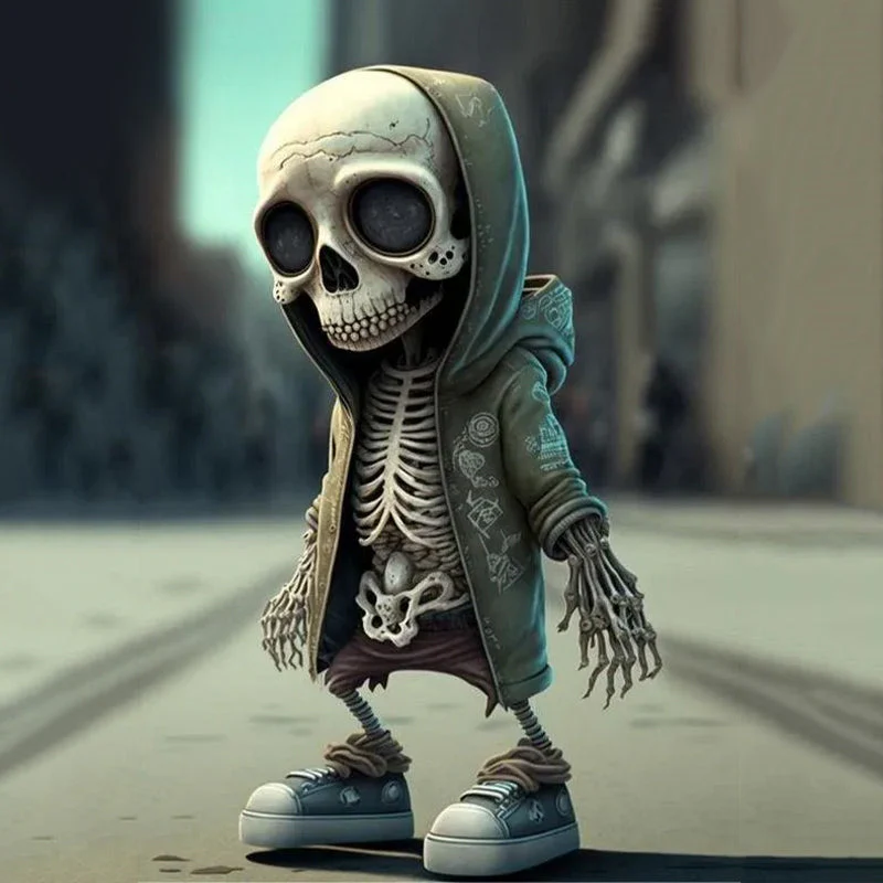 Cool Skeleton Figurines - Image 4