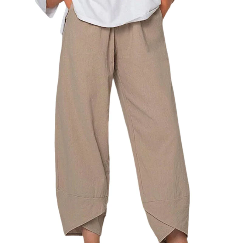 Cotton and Linen Casual Pants - Image 3