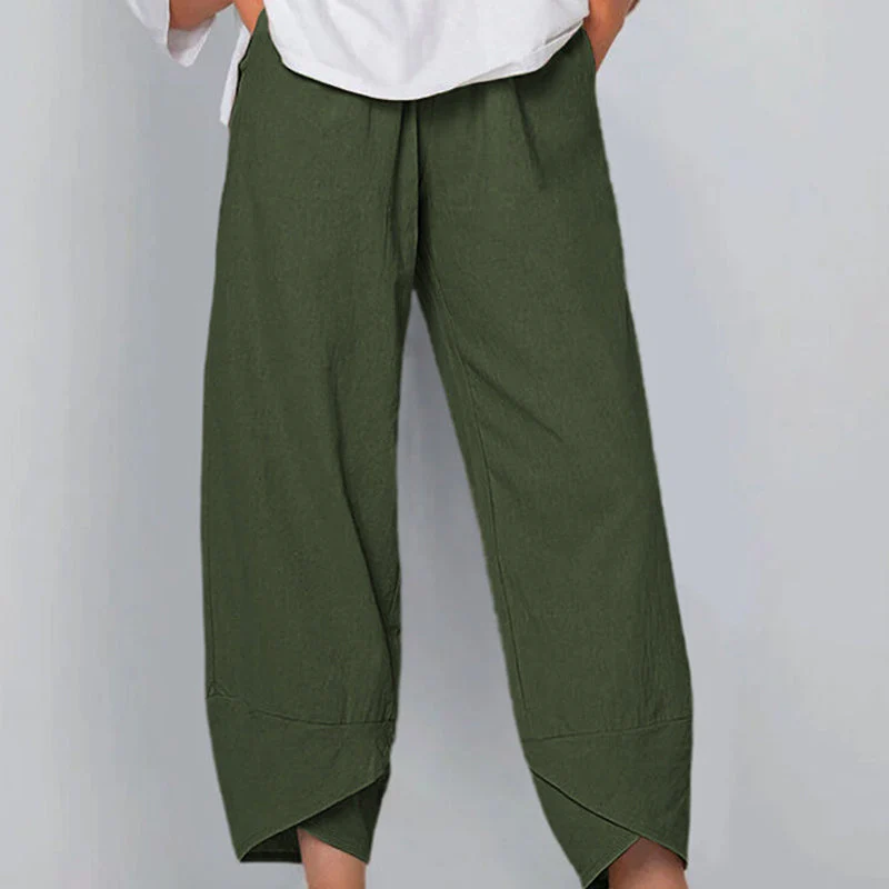 Cotton and Linen Casual Pants - Image 4