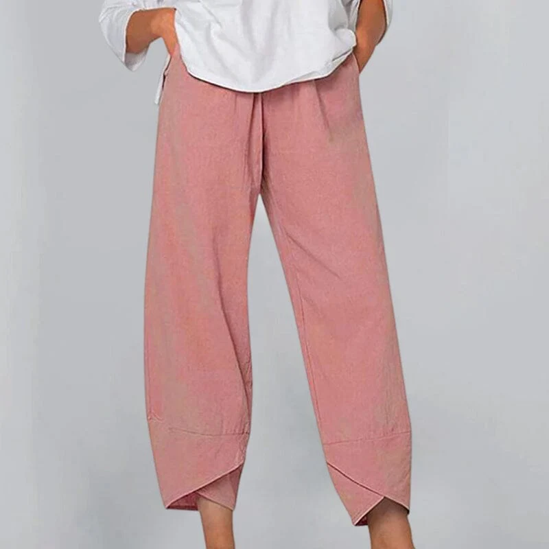 Cotton and Linen Casual Pants - Image 5
