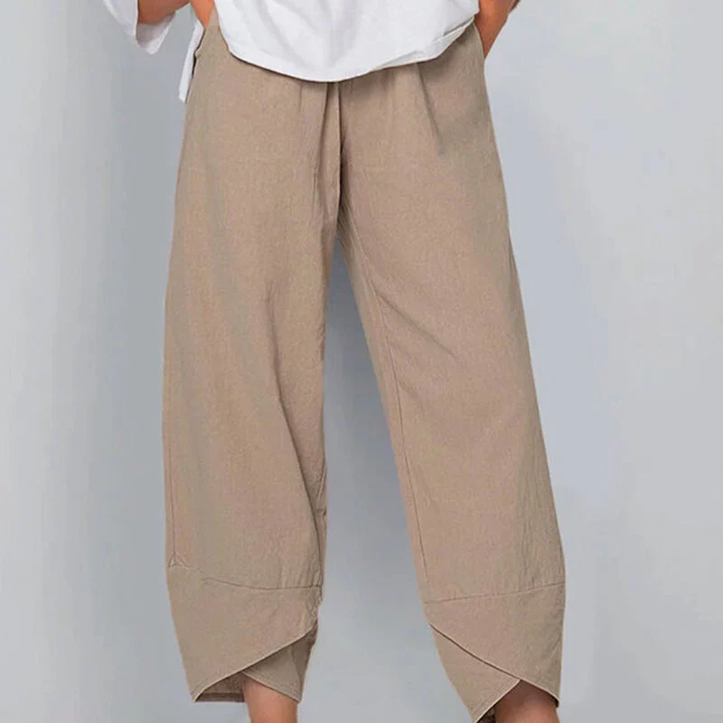 Cotton and Linen Casual Pants - Image 6