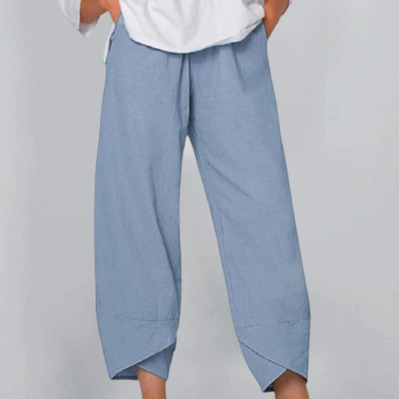 Cotton and Linen Casual Pants - Image 7