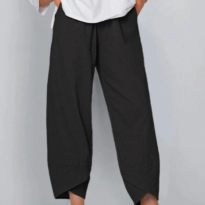 Cotton and Linen Casual Pants - Image 8