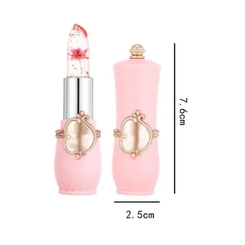 Crystal Jelly Flower Color Changing Lipstick - Image 10