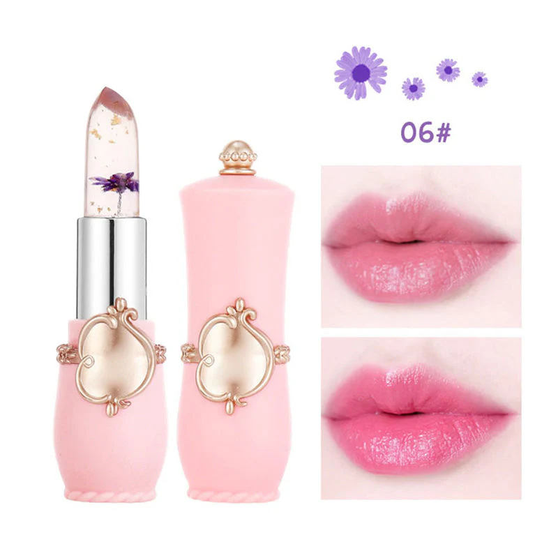 Crystal Jelly Flower Color Changing Lipstick - Image 11