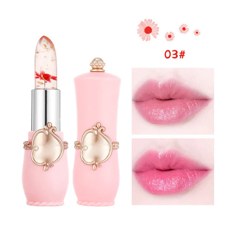 Crystal Jelly Flower Color Changing Lipstick - Image 14