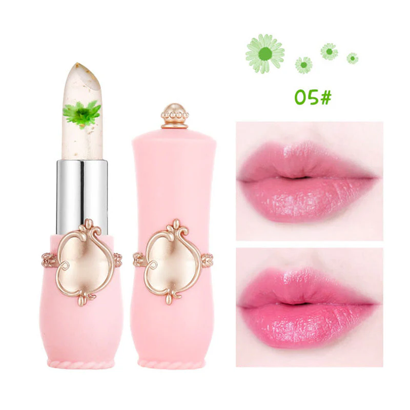 Crystal Jelly Flower Color Changing Lipstick - Image 16