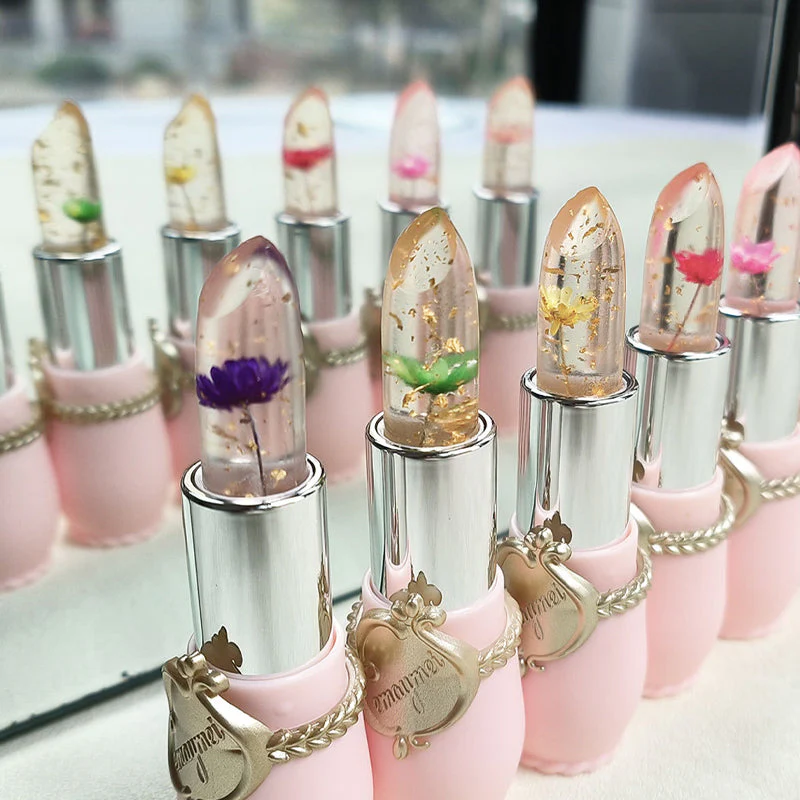 Crystal Jelly Flower Color Changing Lipstick - Image 8