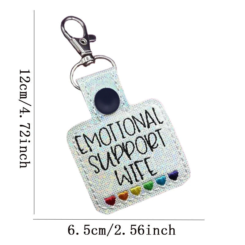 Emotional Support Coworker Keychain - Image 13