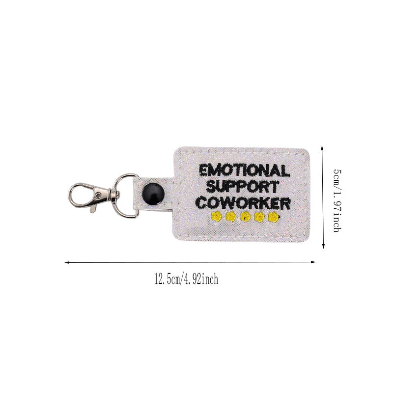 Emotional Support Coworker Keychain - Image 17