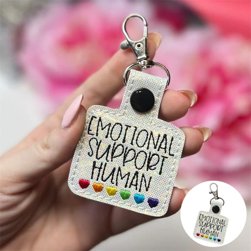 Emotional Support Coworker Keychain - Image 3