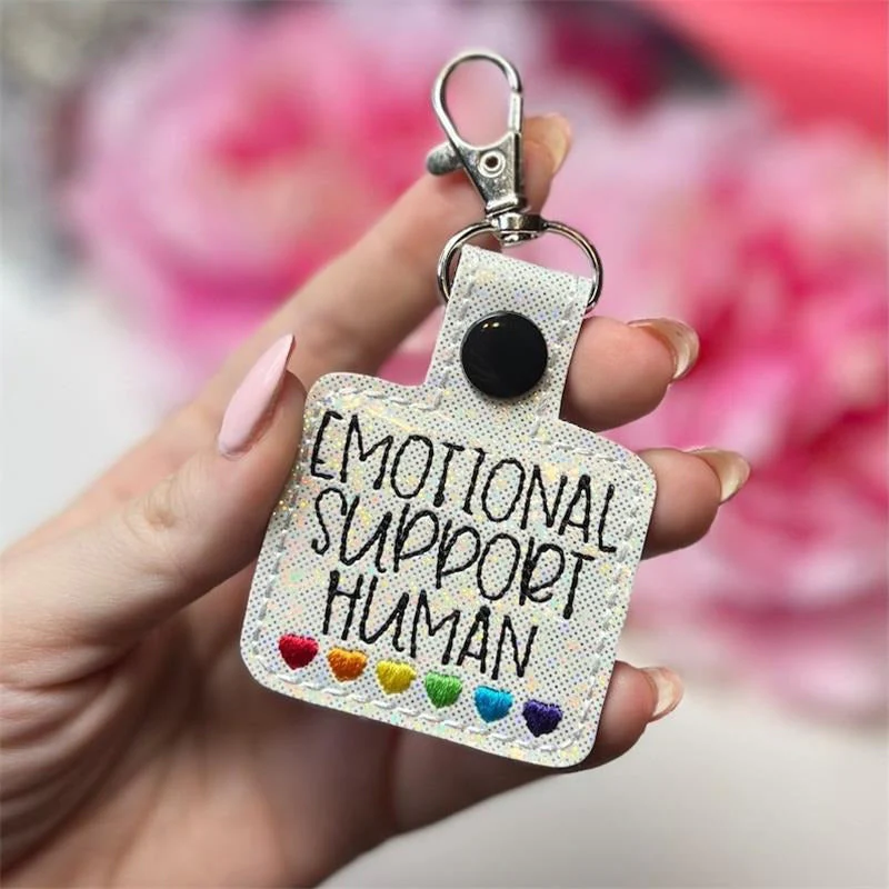 Emotional Support Coworker Keychain - Image 6