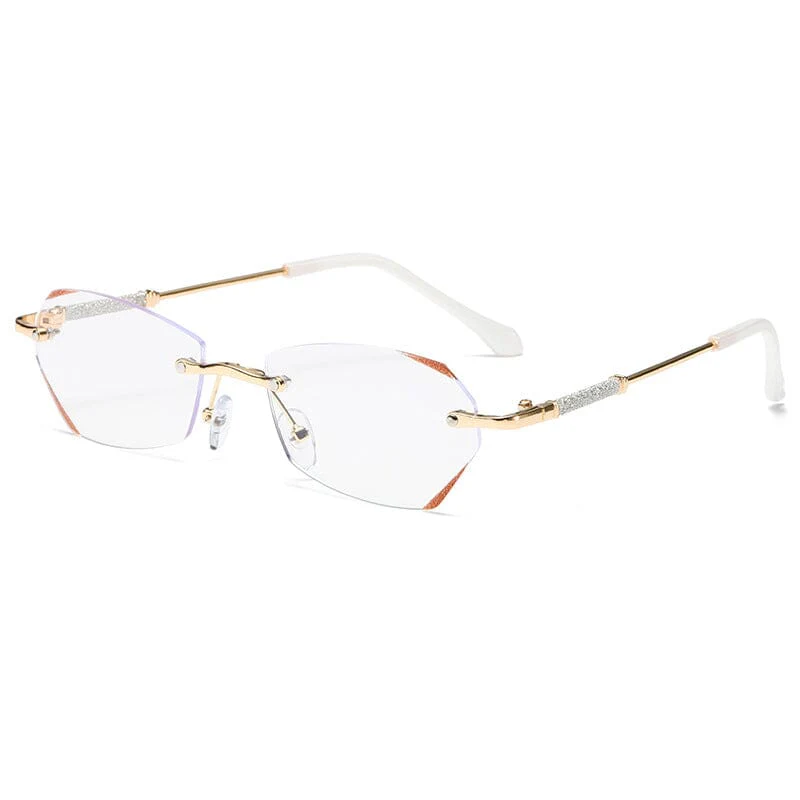 Fashionable Anti-blue Light Rimless Reading Glasses - Image 12