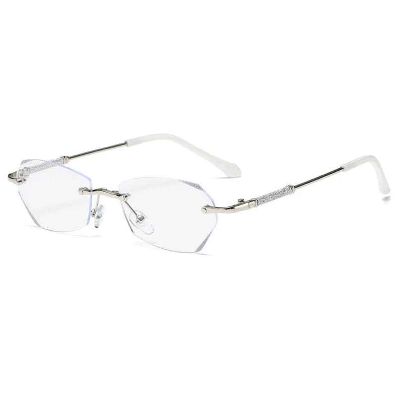 Fashionable Anti-blue Light Rimless Reading Glasses - Image 13
