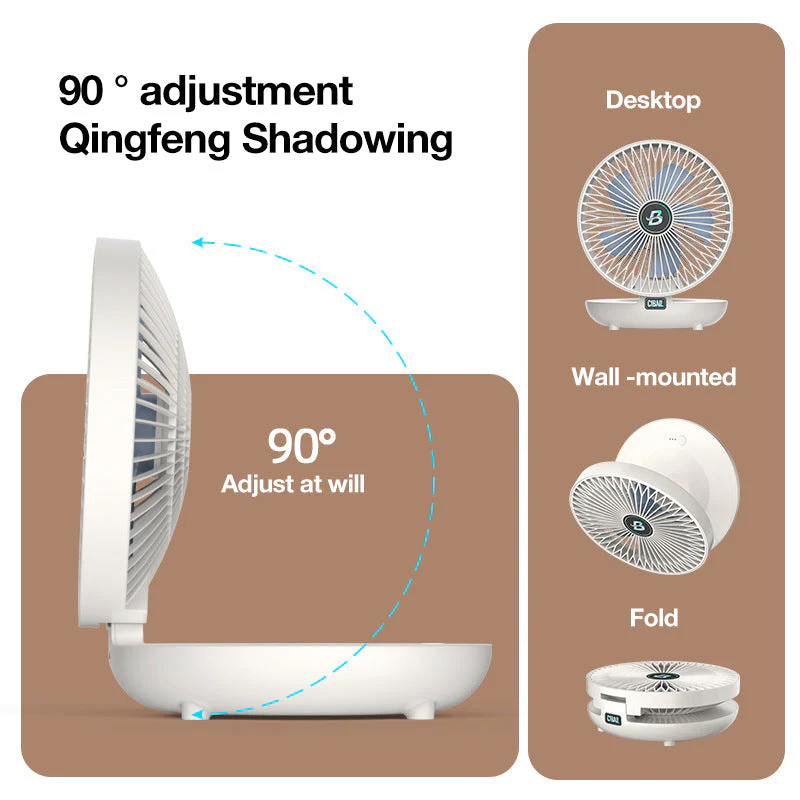 Foldable Air Circulation Fan - Image 4