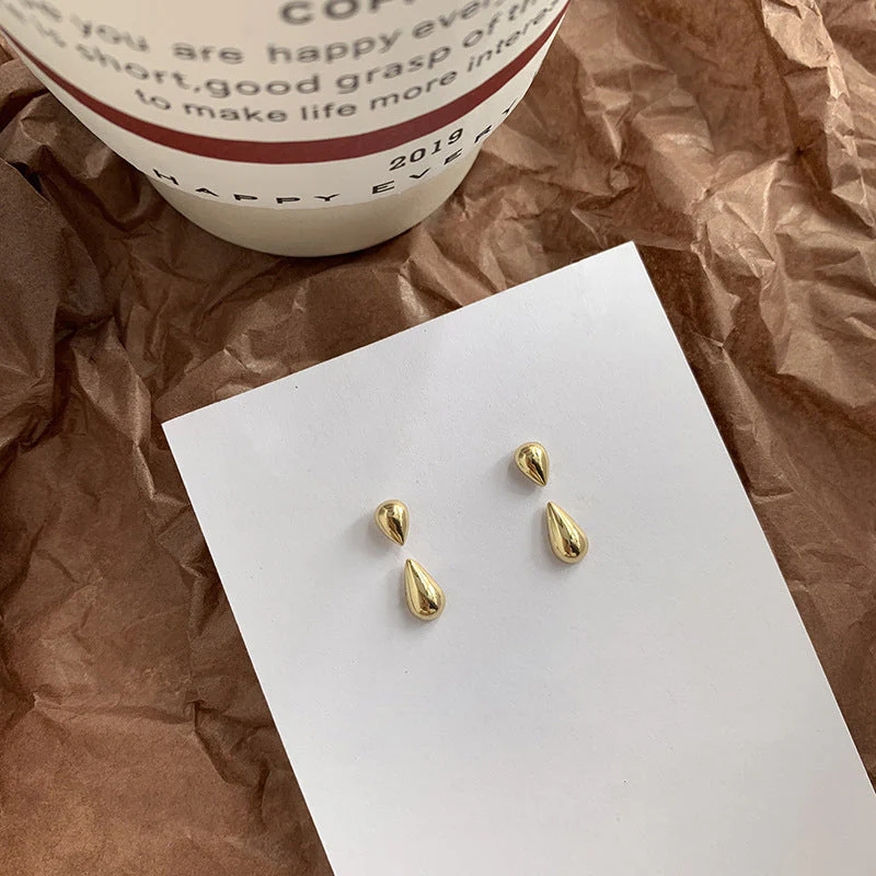 Glossy Drop Earrings - Image 8