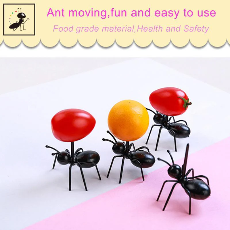 Hardworking Ants Moving Fruit Fork - Image 4