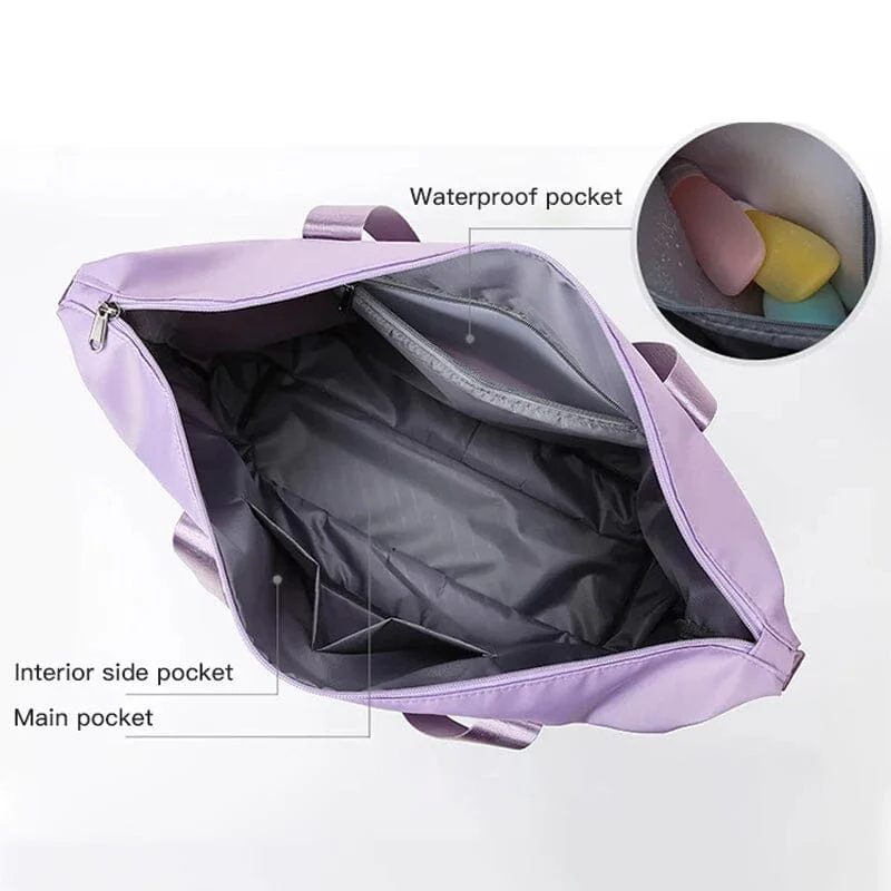 High-capacity Double-layer Wet Separation Travelling Bag - Image 10