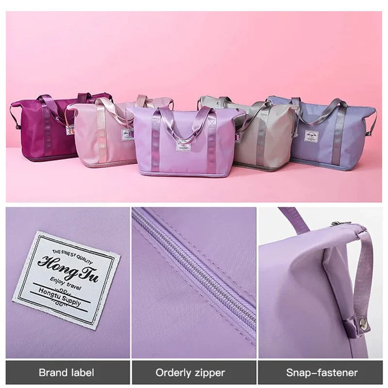 High-capacity Double-layer Wet Separation Travelling Bag - Image 11