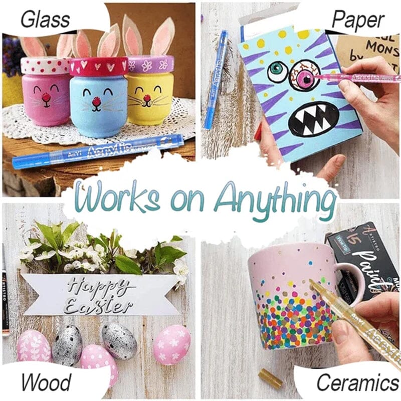 High Pigmented Acrylic Paint Markers - Image 5