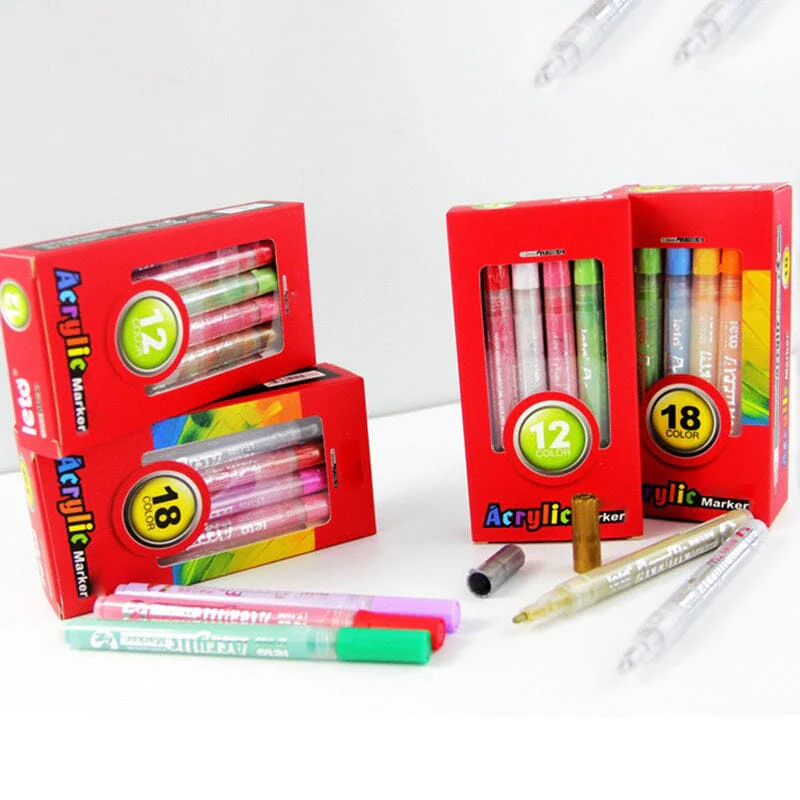 High Pigmented Acrylic Paint Markers - Image 8
