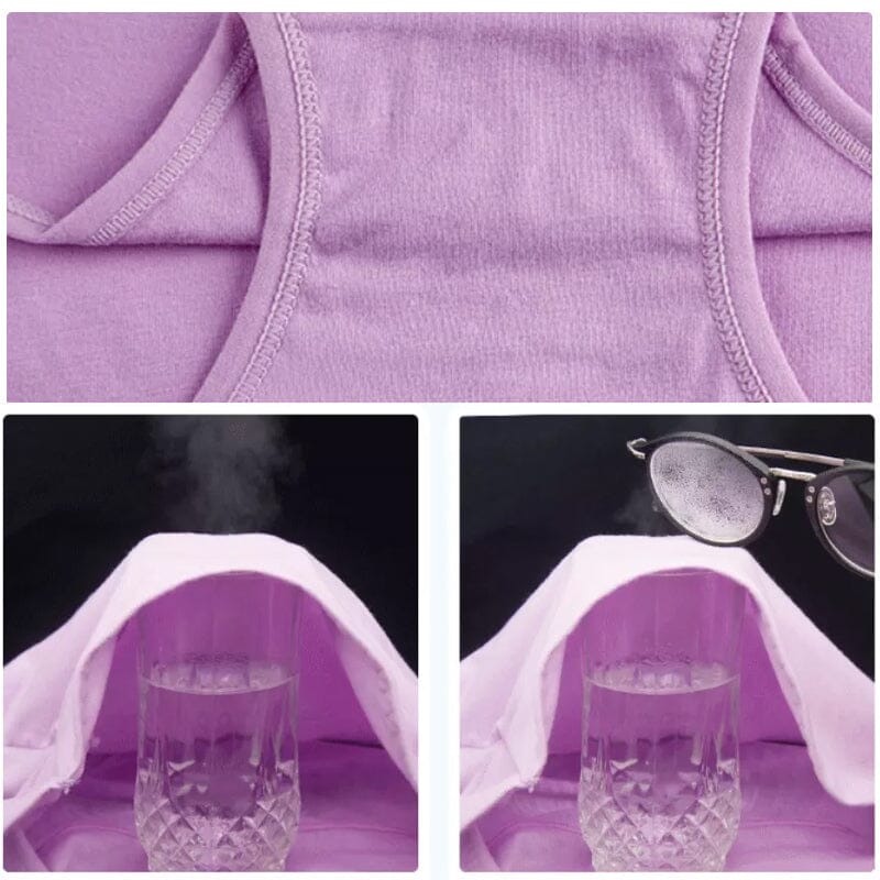 High Waist Cotton Print Flower Briefs - Image 7