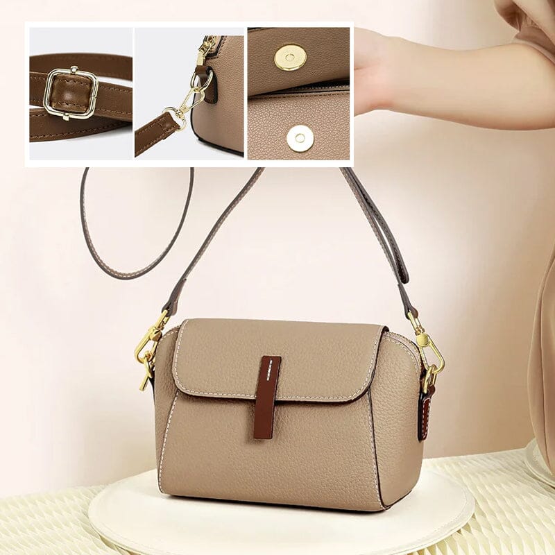 Light Luxury Soft Leather Crossbody Bag - Image 4
