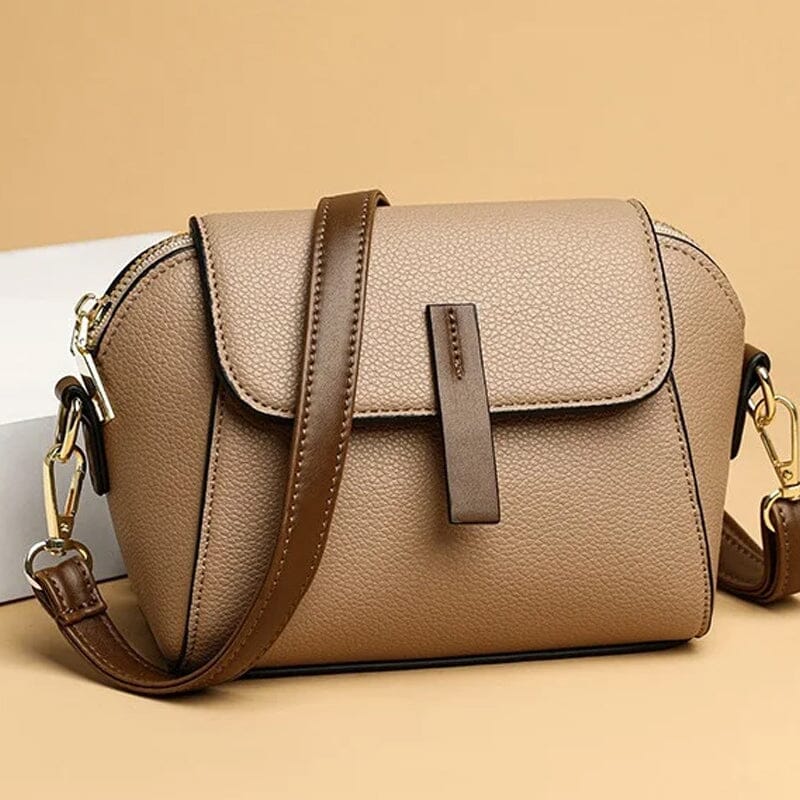 Light Luxury Soft Leather Crossbody Bag - Image 7