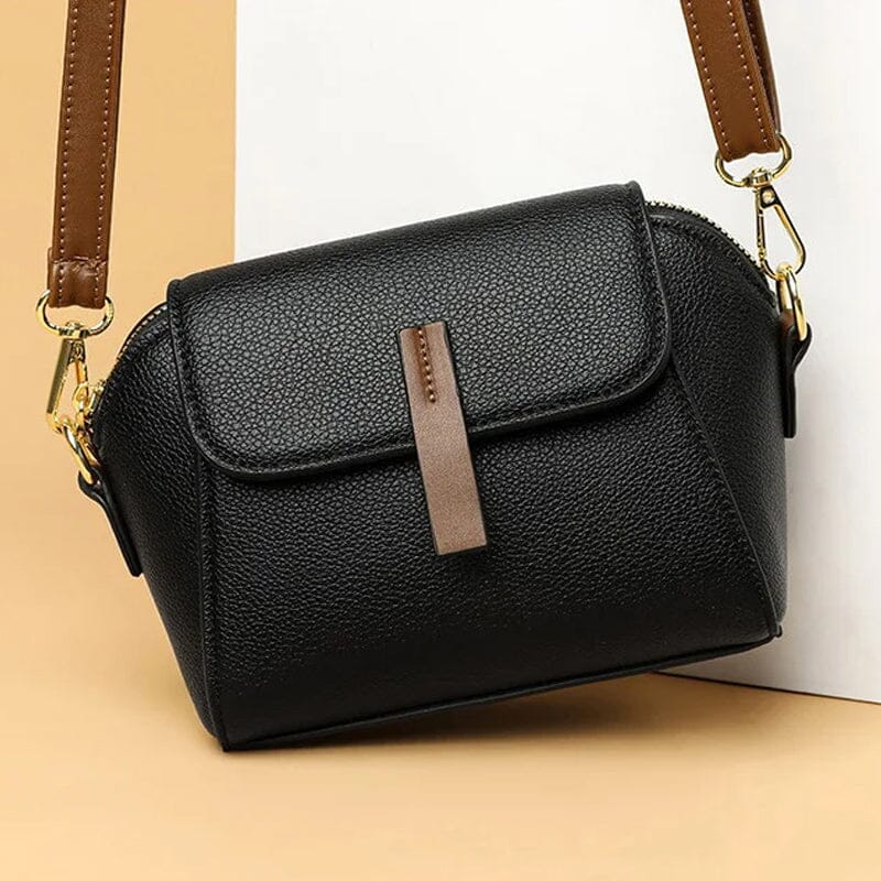 Light Luxury Soft Leather Crossbody Bag - Image 8