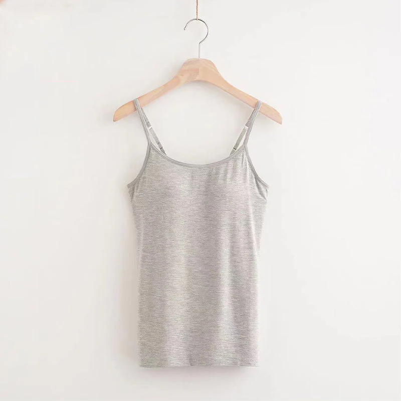 Loose-fitting Tank Top With Built-in Bra - Image 5