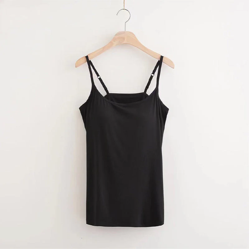 Loose-fitting Tank Top With Built-in Bra - Image 6
