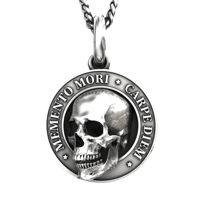 Memento Mori Skull Pendant - Image 10