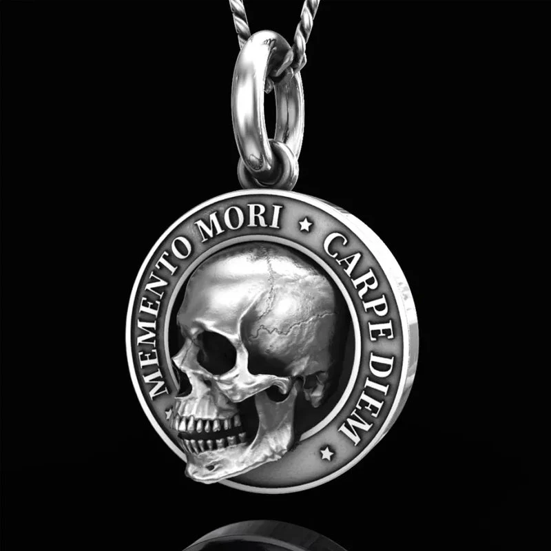 Memento Mori Skull Pendant - Image 5