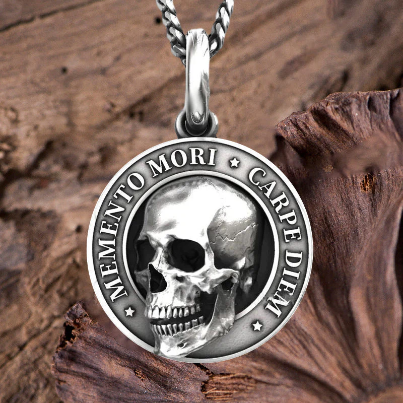 Memento Mori Skull Pendant - Image 9