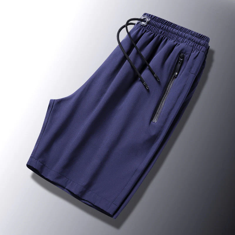 Men's Plus Size Ice Silk Stretch Shorts - Image 20