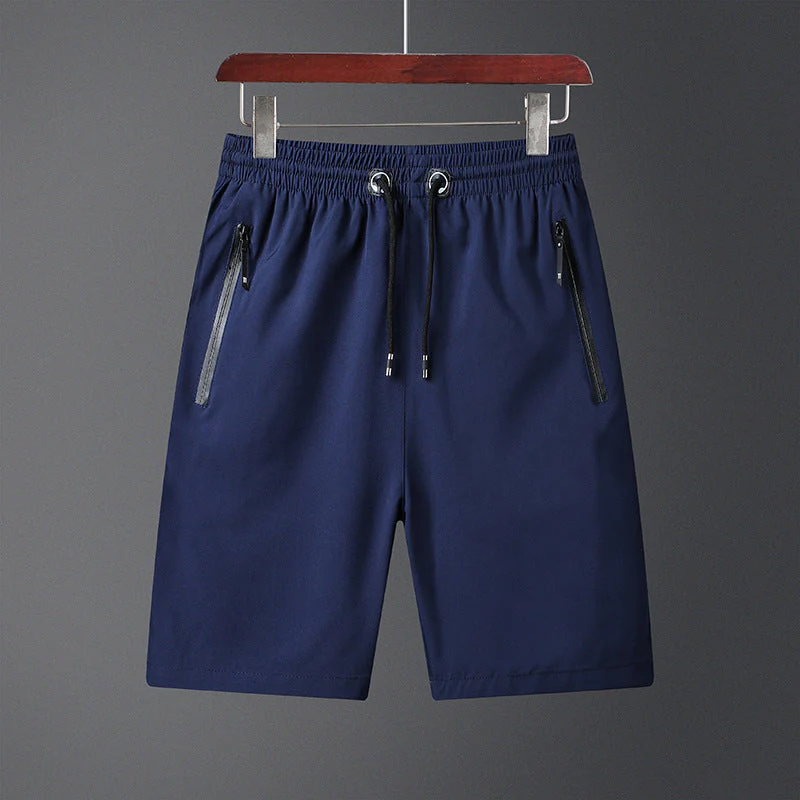 Men's Plus Size Ice Silk Stretch Shorts - Image 3