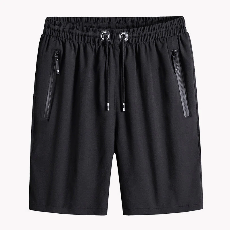 Men's Plus Size Ice Silk Stretch Shorts - Image 7