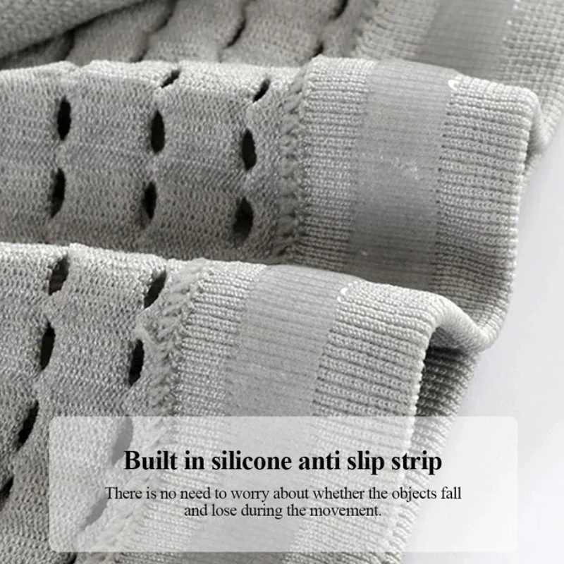 Multifunctional Knit Breathable Concealed Waist Bag - Image 5